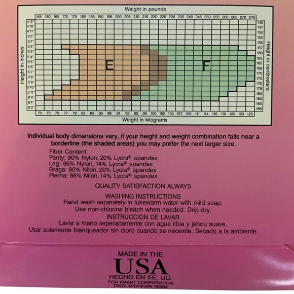 Jaclyn Smith Navy Bodyshaper Pantyhose Plus Sizes Size F 2XL Firm Control Top - Picture 3 of 3